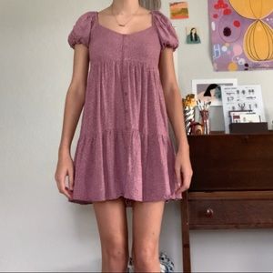 Short pink dress